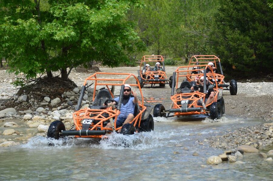 From Belek: Fully Combo Zipline, Quad Safari, Rafting, Lunch - A big adventure day from Belek