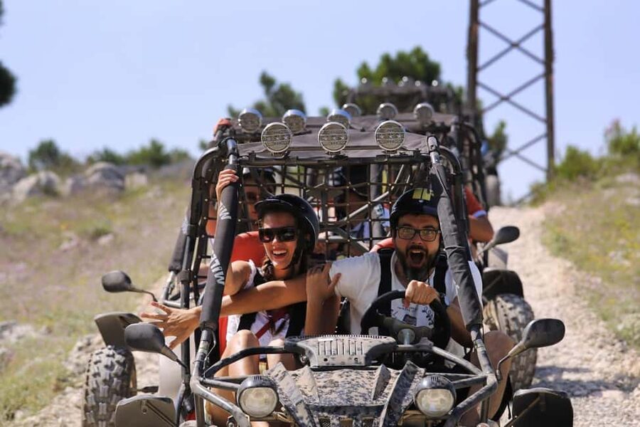 From Belek & Side: Buggy or Quad Safari with Hotel Transfer - Forest tracks, sandy sections, and muddy puddles