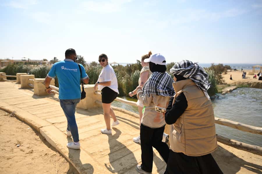 From Cairo: Desert Safari, Camel Ride, Magic Lake, & Lunch - Wadi El Rayan brings water to the desert