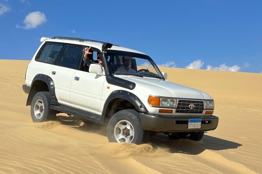 From Cairo: Desert Safari, Camel Ride, Magic Lake, & Lunch - BBQ lunch at the desert camp