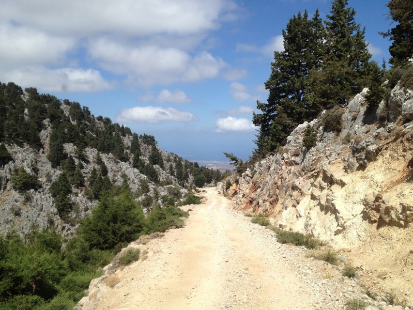 From Chania: White Mountains Land Rover Safari - Lunch in Therisso, with local food and wine