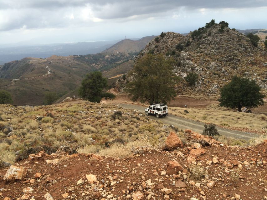 From Chania: White Mountains Land Rover Safari - Through Therisso Gorge and back to Chania