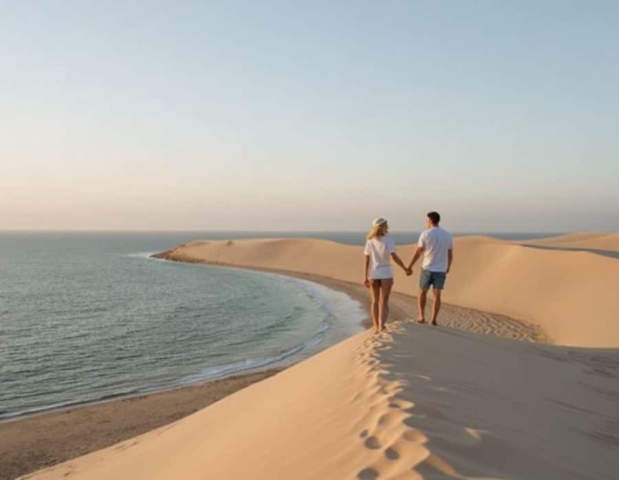 From Doha: Inland Sea Desert Safari with All Activities - Key points at a glance