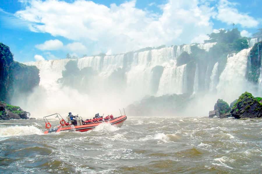 From Foz do Iguazu: Brazil Iguazu Falls & Macuco Safari Boat - Walking the Brazilian falls and facing Devil’s Throat