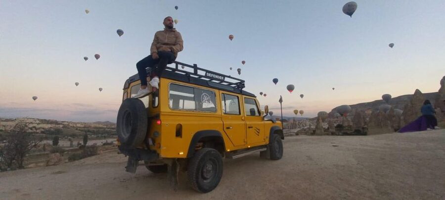 From Göreme: Cappadocia Jeep Safari Tour - Rose and Red Valley supplies the main view