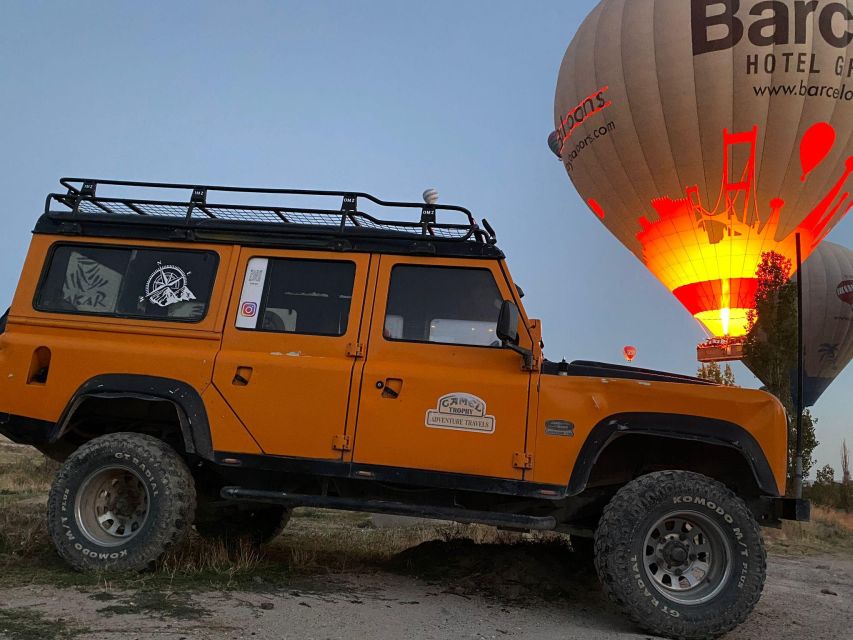 From Göreme/Ürgüp: Cappadocia Jeep Safari Sunrise or Sunset - Key points to know before booking
