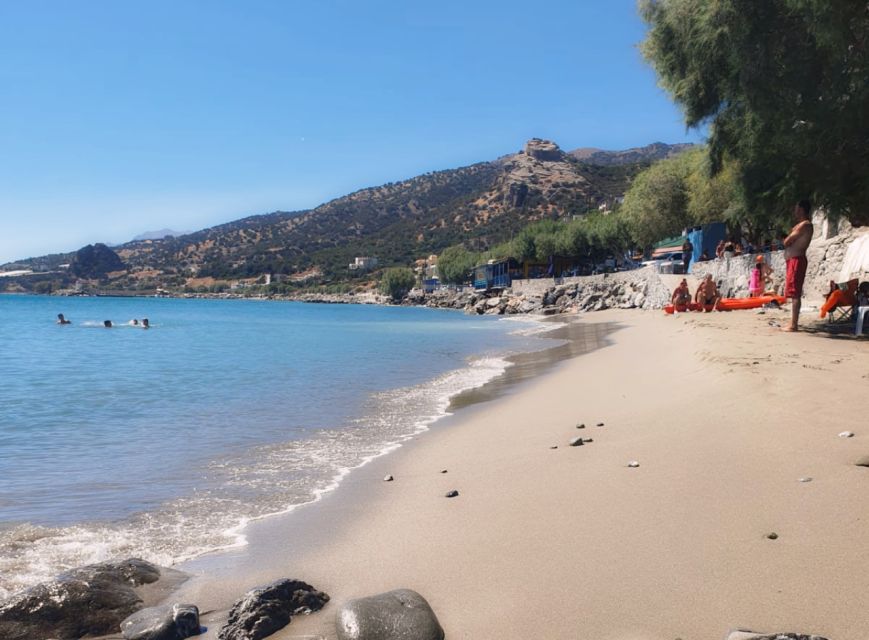 From Heraklion: Matala Beach - Caves & winery Full Day tour - Wine tasting among vineyards and olive groves