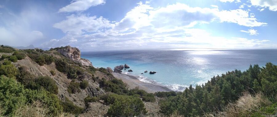 From Heraklion: Matala Beach - Caves & winery Full Day tour - Swimming in Matala Beach