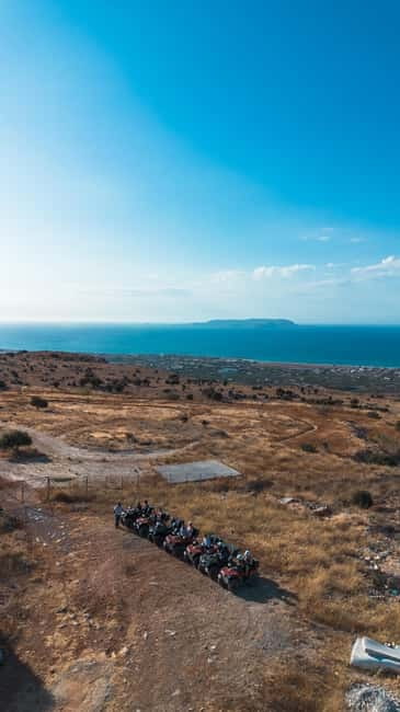 From Heraklion: Wild Crete Quad Safari 3-Hour Adventure - Riding From Hersonissos Toward The Hills