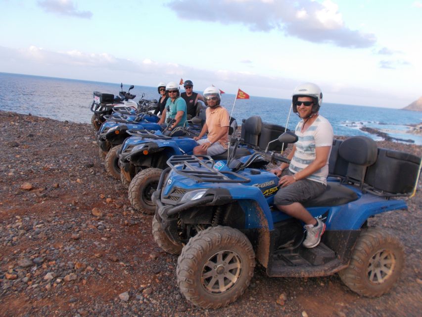 From Hersonissos/Malia: Guided Sunset Quad Safari - The 30-minute safety briefing in Malia