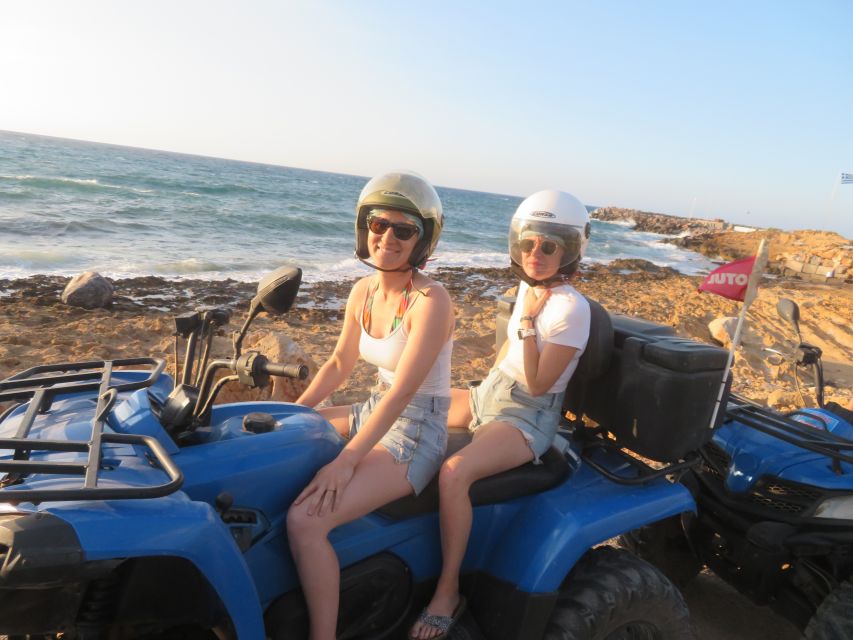 From Hersonissos/Malia: Guided Sunset Quad Safari - Pickup from Malia and Hersonissos