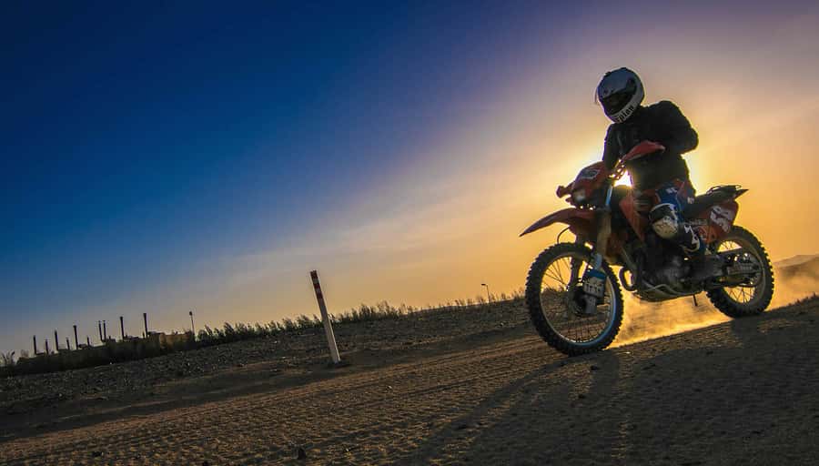 From Hurghada: El Gouna Quad and MX Bike Safari Tour - The former seabed beneath the canyon