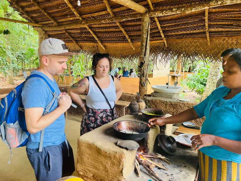 From Kandy: Sigiriya Day Tour with Elephant Safari(group) - Village life and a Sri Lankan lunch