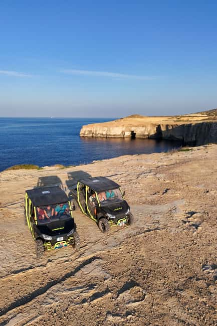 From Malta: All Inclusive Gozo Jeep Safari Tour + Comino - The Comino boat ride and Blue Lagoon stop