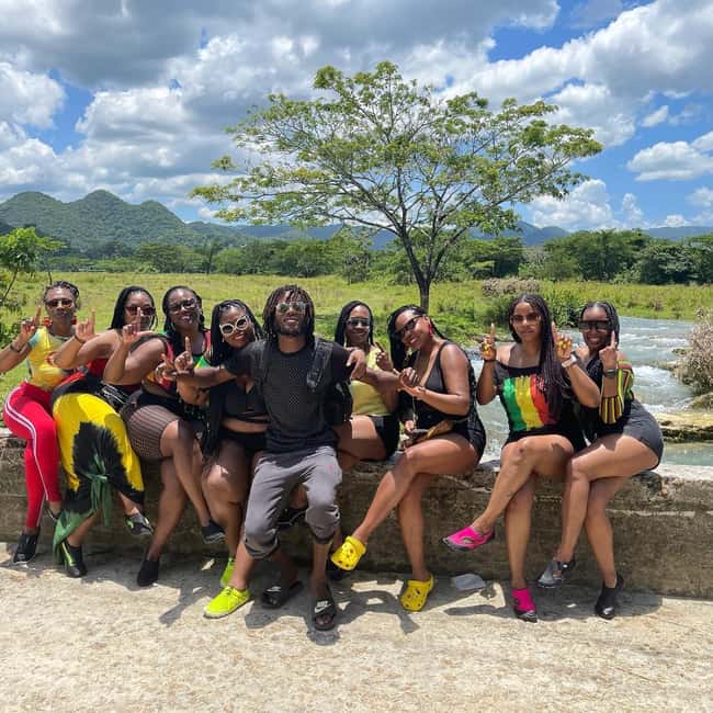 From Montego Bay/Negril: RastaSafari UTV Experience - The Roaring River water stop