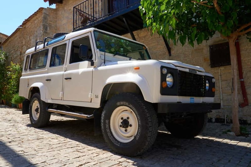 From Protaras: Full-Day Grand tour Jeep Safari with Lunch - Pano Platres and the included mountain lunch