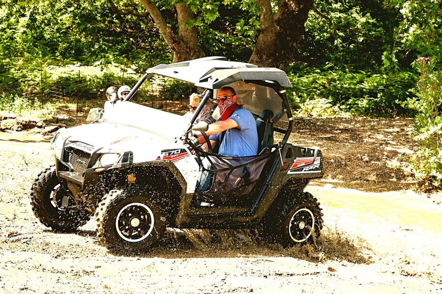 From Rethymno: Half-Day Off-Road Buggy Safari - Coffee at the Gidospito kafeneion