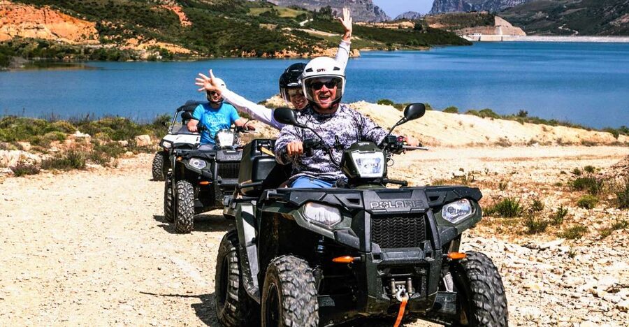 From Rethymno: Half-Day Quad Bike Safari - The ride includes much more than straight roads