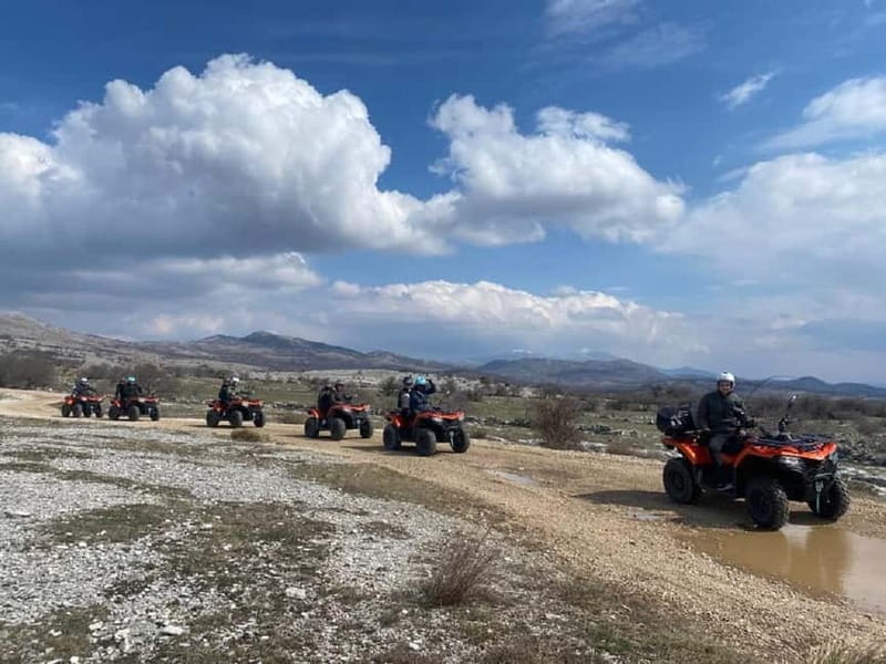 From Split: Off-Road Quad Safari Experience - Riding toward Kamešnica mountain