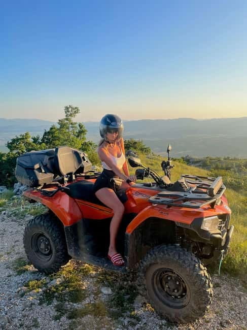 From Split: Off-Road Quad Safari Experience - Starting beside the Cetina River