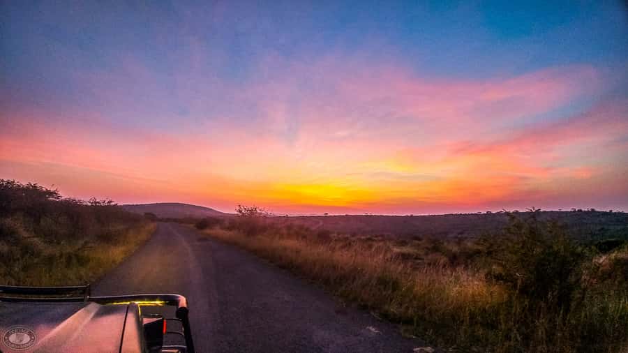 From St Lucia: iSimangaliso Sunset Safari - Leaving St Lucia for the Eastern Shores