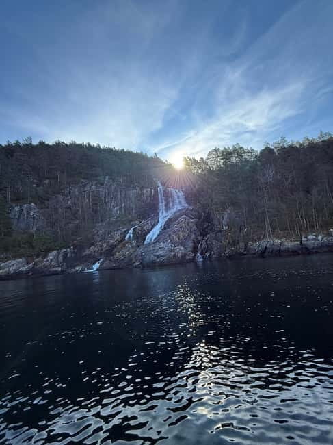 From Stavanger: Lysefjorden & Pulpit Rock Safari by RIB - Pulpit Rock from a completely different angle