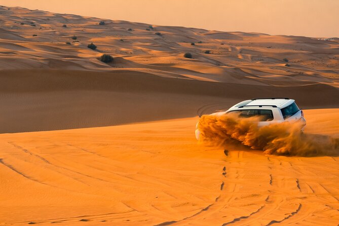 Full-Day Desert Safari with Buffet Dinner || Inland Sea Visit - Key points at a glance