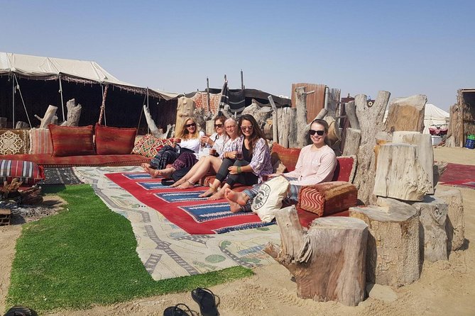 Full Day Desert Safari with Buffet Dinner,Sand Boarding & Camel Ride - Dune bashing across southern Qatar