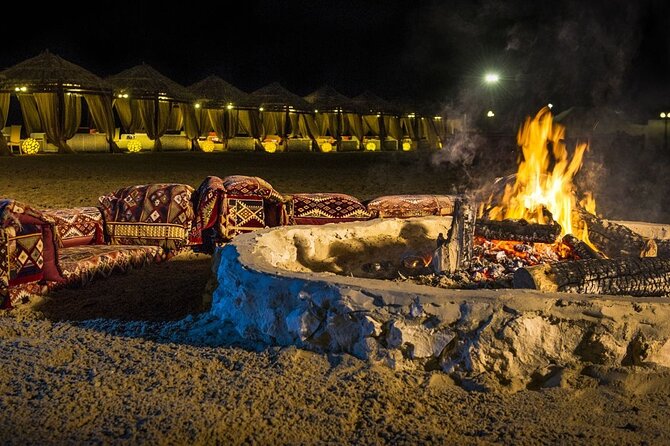 Full-Day DesertSafari with Camel Ride,InlandSea & BBQ Desert Camp - Key points before you book