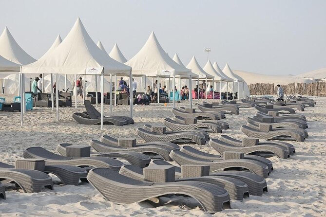 Full-Day DesertSafari with Camel Ride,InlandSea & BBQ Desert Camp - Khor Al Adaid is the most memorable stop