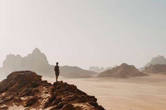 Full-Day Jeep Safari "Wadi Rum Highlights!" w/ Bedouin Lunch - Springs, Canyons, and Ancient Inscriptions