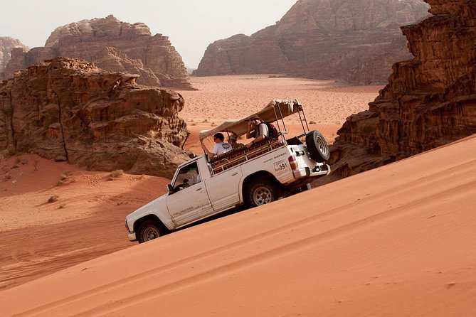 Full-Day Jeep Safari "Wadi Rum Highlights!" w/ Bedouin Lunch - Lawrence of Arabia’s House and the First Big Views