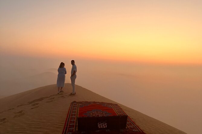 Full Day Liwa Desert Sunset Safari Tour with Lunch at Oasis - Meeting the camels at the farm