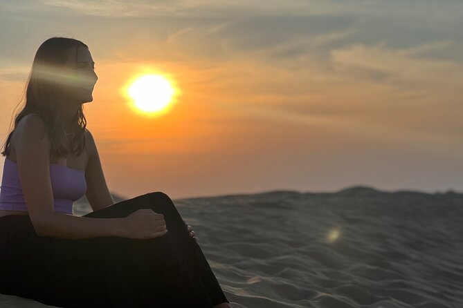 Full Day Liwa Desert Sunset Safari Tour with Lunch at Oasis - One and a half hours over the dunes