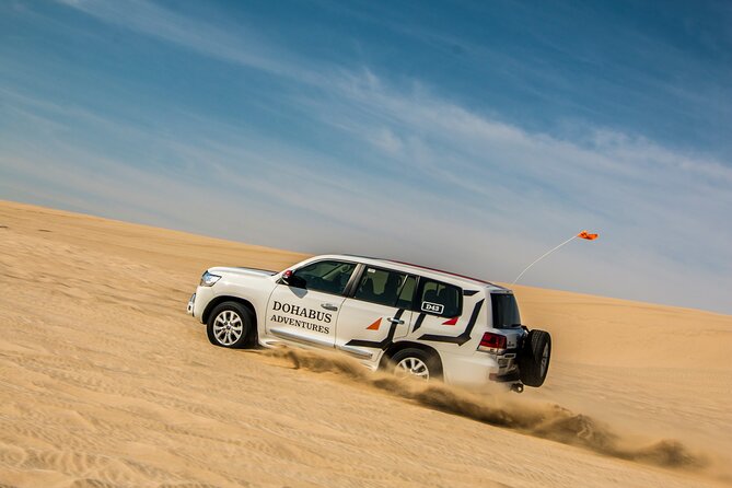 Full-day Qatar desert safari: dune bashing, sandboarding, camels - Khor Al Adaid and the Inland Sea
