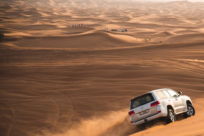 Full Day Safari Grand Adventures with Dune Bash on 4X4 in Dubai - What the $29.81 price really covers