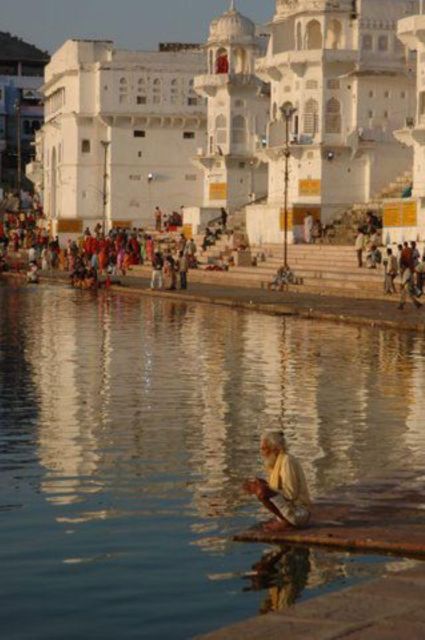 Fullday pushkar tour from jaipur with guid+camel/jeep safari - Lunch in Pushkar and the local market