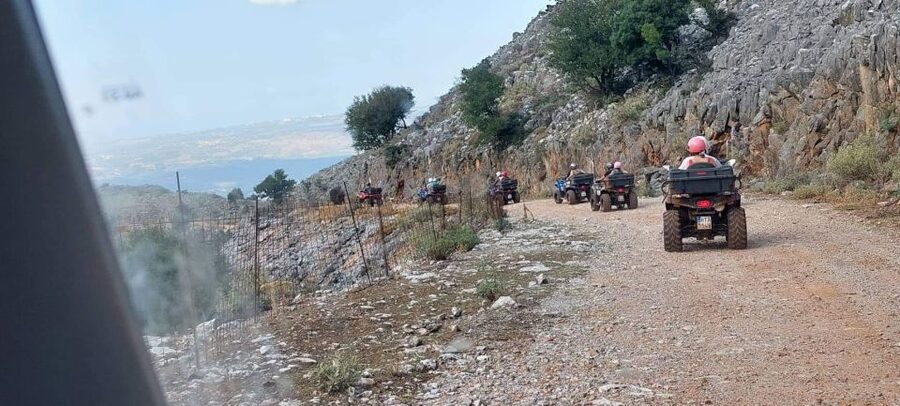 Georgioupolis Quad ATV Safari - The mountain café and refreshment stop