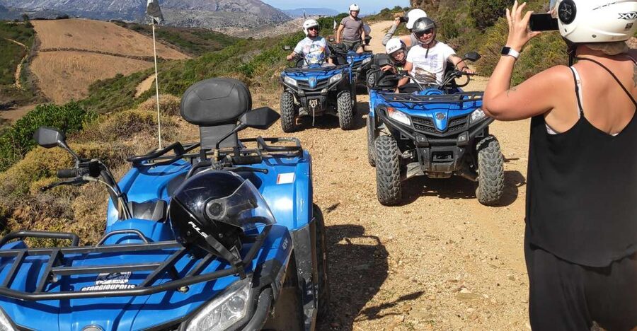 Georgioupolis Quad ATV Safari - Comparing the traditional and modern factories