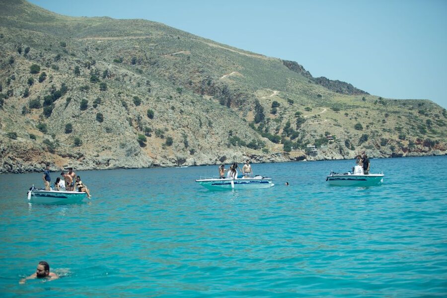 Georgioupolis: Rent a Boat Safari Sea Tour - Key points at a glance