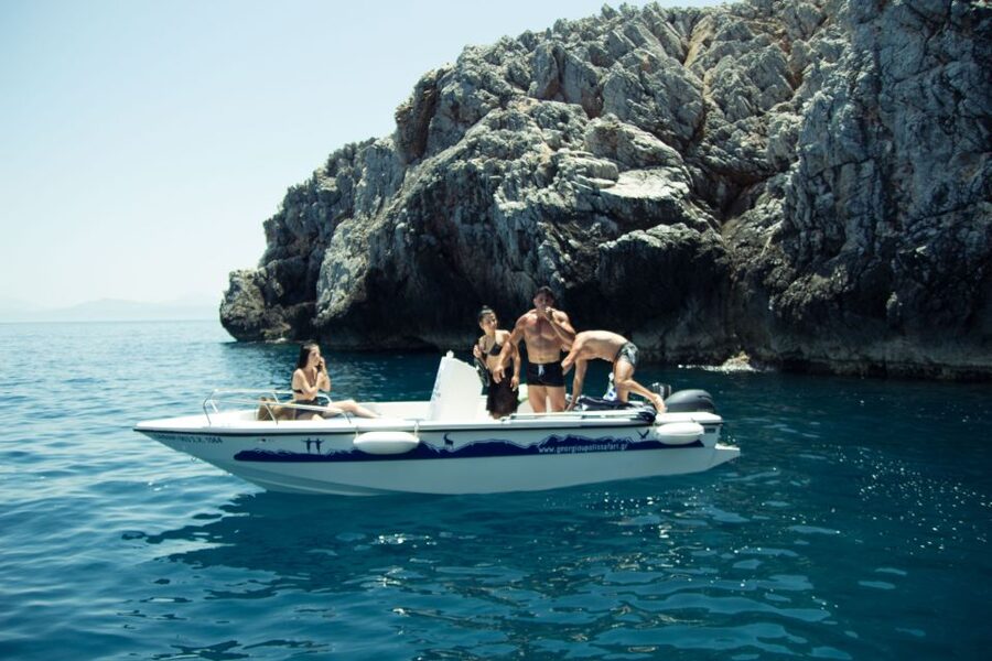 Georgioupolis: Rent a Boat Safari Sea Tour - Choosing the right departure time
