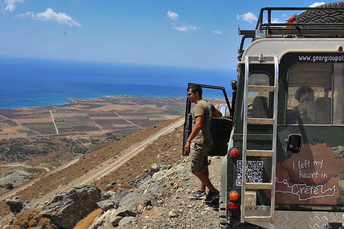 Georgioupolis Safari Off Road Tours Outdoor Activities Land Rover Defender - The White Mountains deliver the roughest and best ride
