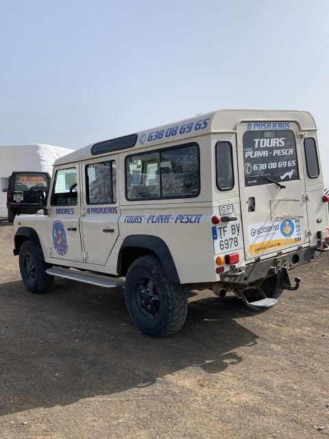 Graciosa Island: Jeep Safari Playa De las Conchas - Playa de Las Conchas, the main scenic prize