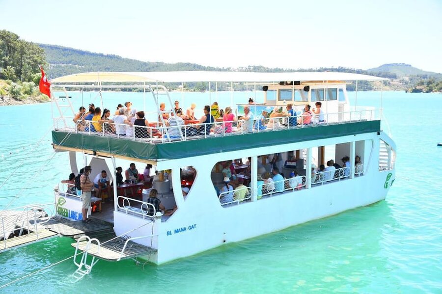 Green Canyon: Catamaran Cruise & Jeep Safari Adventure - The Taurus Mountains and the Roman aqueduct stop
