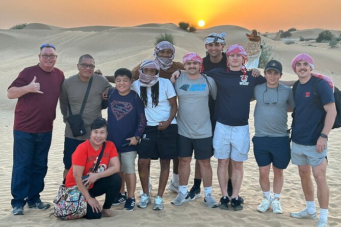 Guided Desert Safari with Dinner and Quad Biking in Dubai - Barbecue dinner, fruit, dessert, and drinks
