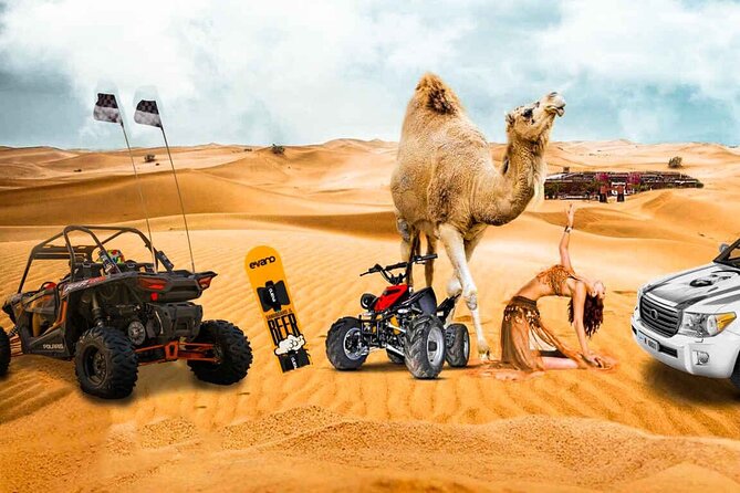 Half Day Desert Safari || Sand Boarding || Camel Ride || Inland Sea Visit || - Key points before you book