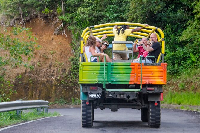 Half Day Jeep Safari - Starting in Roseau and climbing toward the mountains