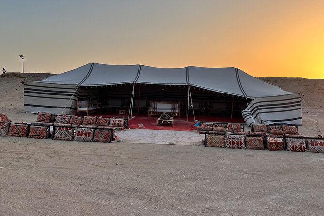 Half Day Private Desert Safari in Doha - Sandboarding, camels, falcons, and the inland sea
