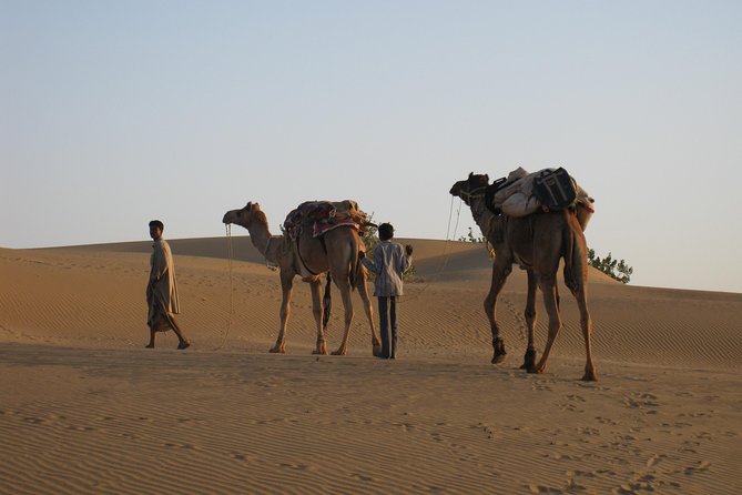 Half-Day Sunset Desert Safari - A village stop before the dunes
