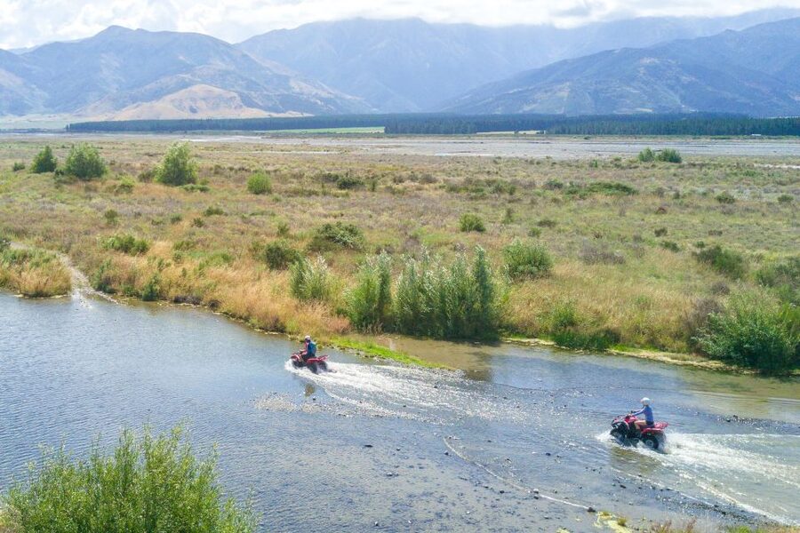 Hanmer Springs 2-Hour Quad Bike Safari - Across farms, sheep trails, and bush